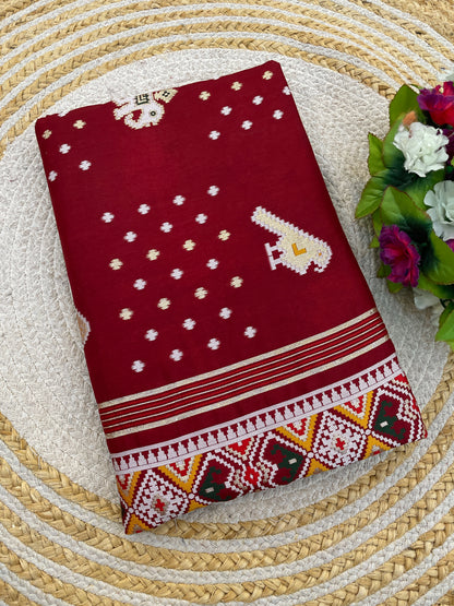 Mashlin Patola Type sarees