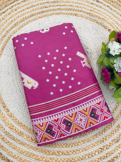 Mashlin Patola Type sarees