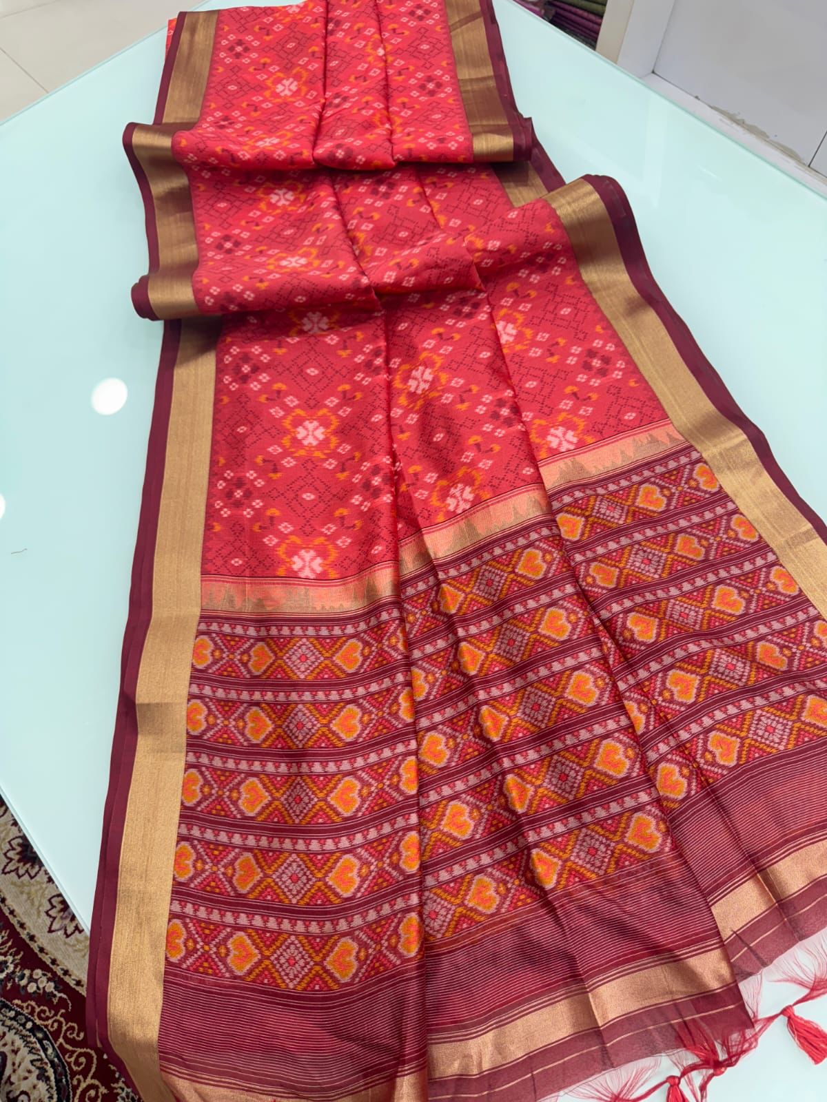 Soft Khadi Raw Silk Saree