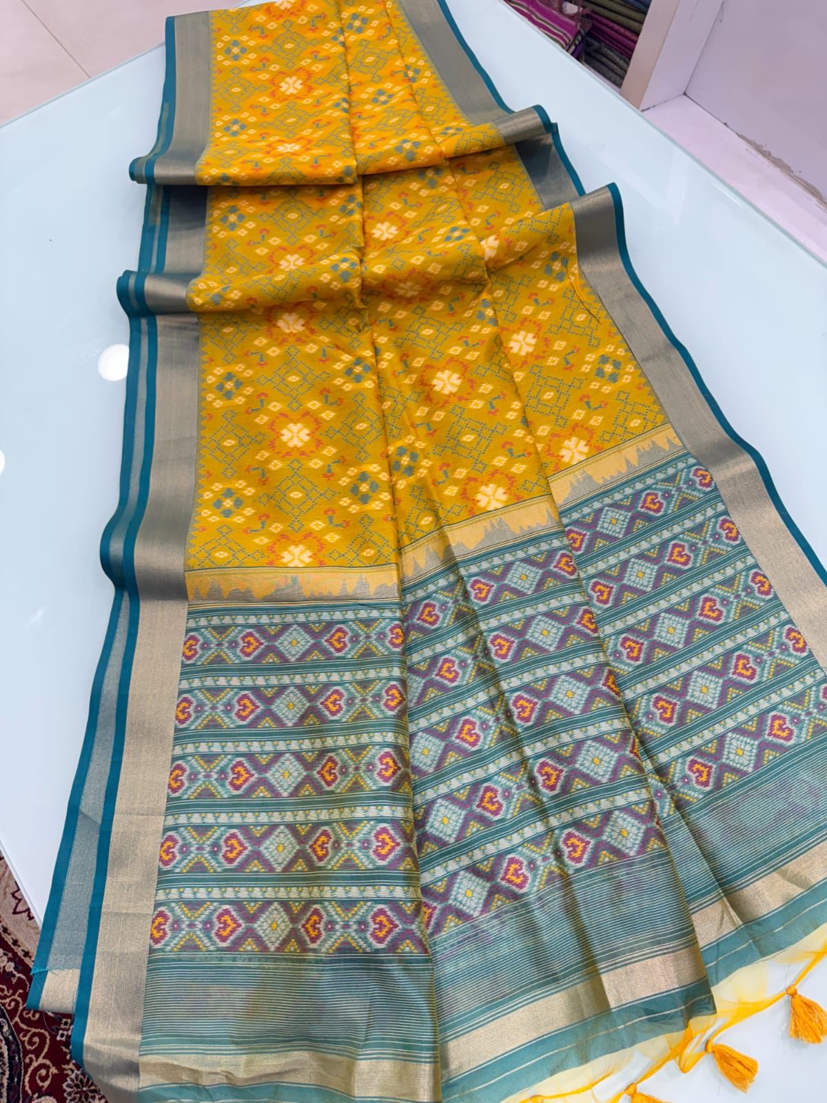 Soft Khadi Raw Silk Saree