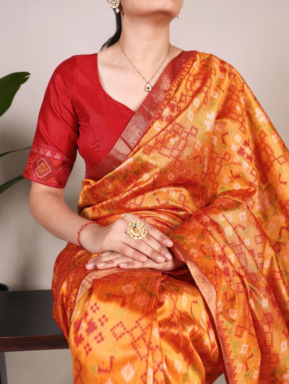 Soft Khadi Raw Silk Saree