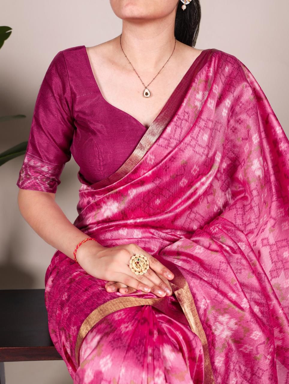 Soft Khadi Raw Silk Saree
