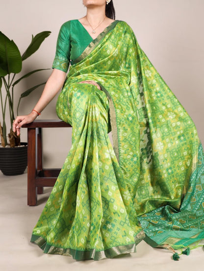 Soft Khadi Raw Silk Saree