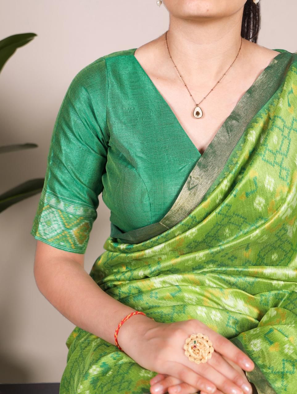 Soft Khadi Raw Silk Saree